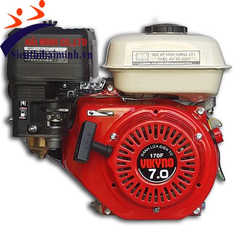 Động cơ xăng VIKYNO 168F-L (5,5 hp Cốt xéo) - Ảnh 5