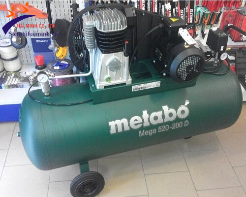 Máy nén khí Metabo Mega 520-200D - Ảnh 8