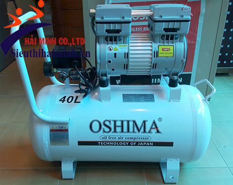 Máy nén khí không dầu Oshima 40 (3HP) - Ảnh 2