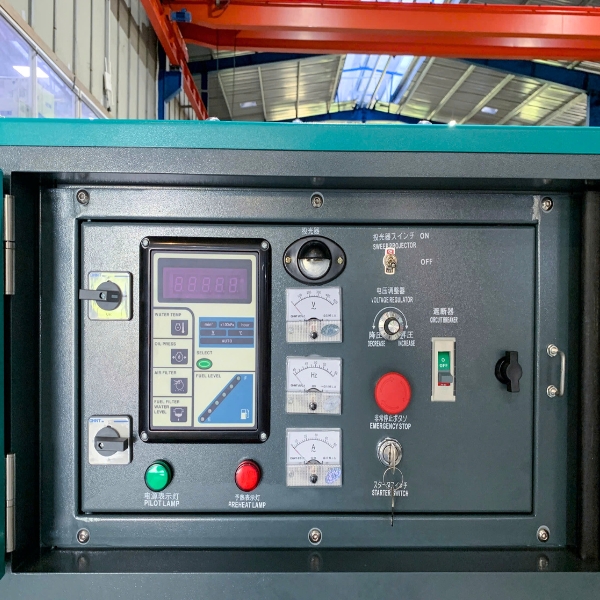 Tổ máy phát điện Diesel 3 pha động cơ YANMAR 13KVA - Ảnh 3