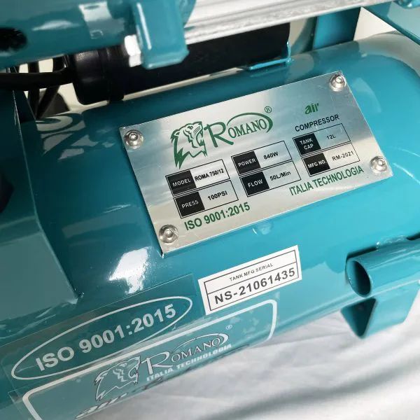 Máy nén khí không dầu, giảm âm Wing TW-OF550-35L - Ảnh 3
