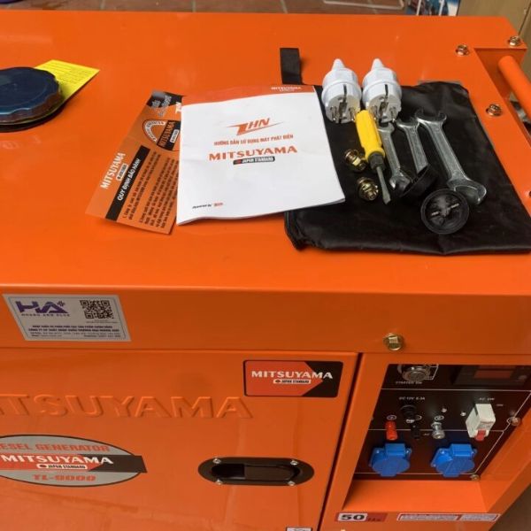 Máy phát điện chạy dầu Mitsuyama TL-9000 - 6.5Kw - Đề Nổ - Ảnh 4